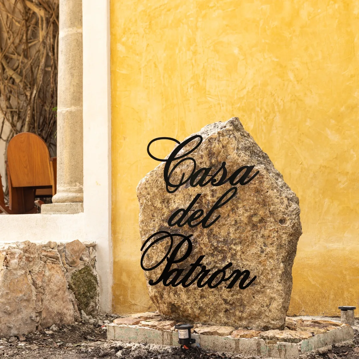 Casa del Patrón — Sala y área común