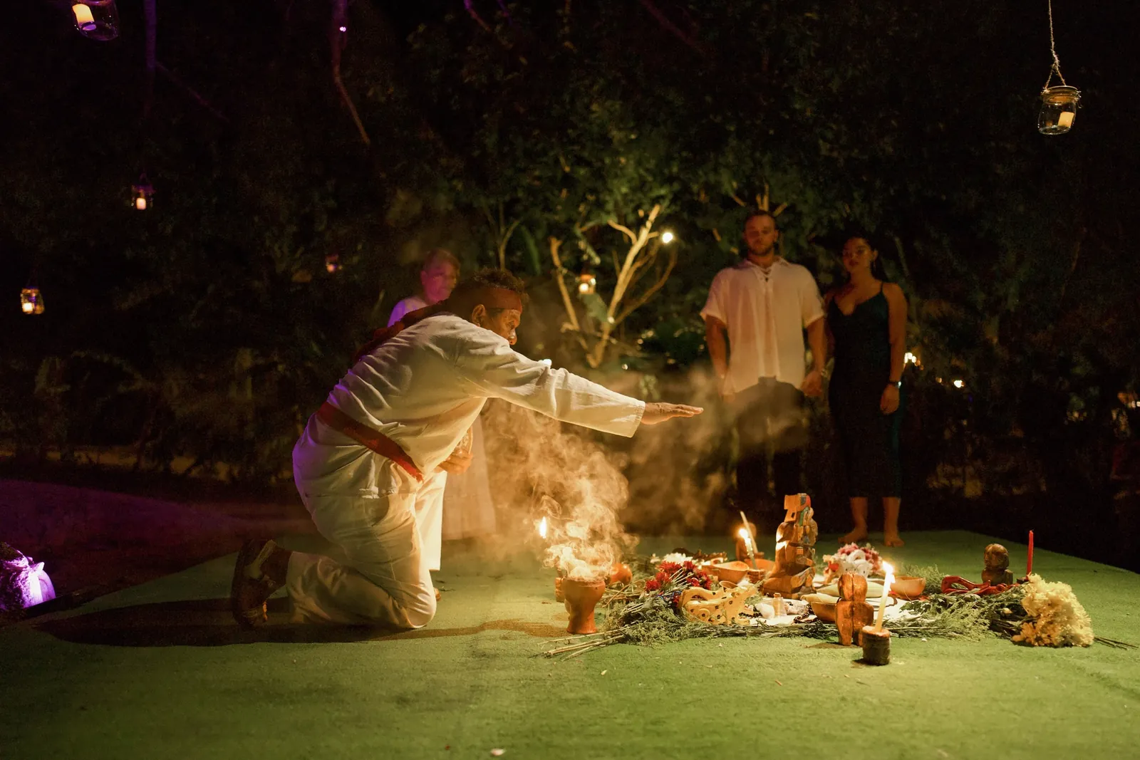 Mayan Ceremony — Shaman